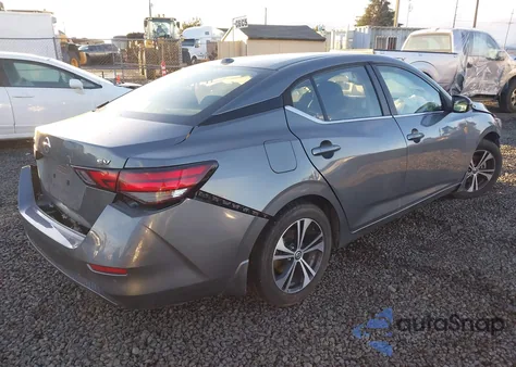 2020 Nissan Sentra Sv Xtronic Cvt z USA, uszkodzony, nr VIN 3N1AB8CVXLY234647